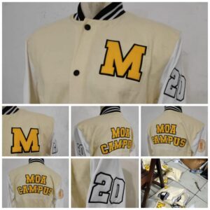 Bikin Jaket Bomber Varsity Jakarta